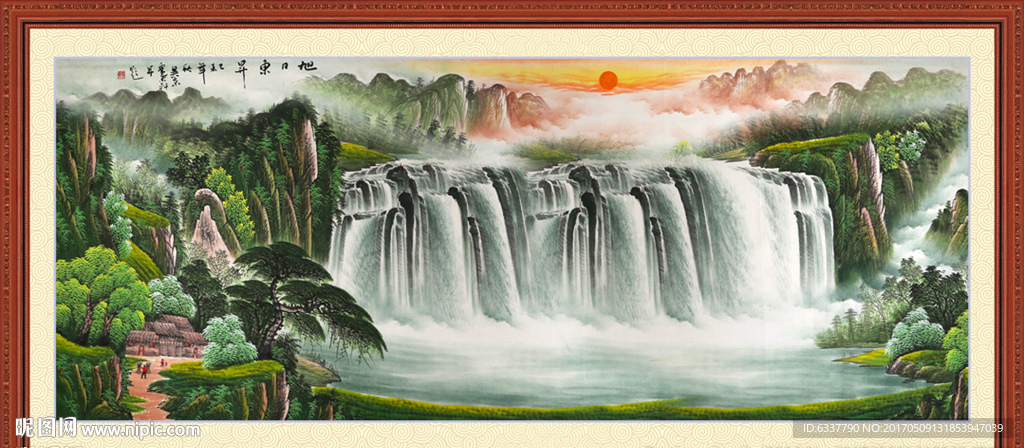 山水风景画