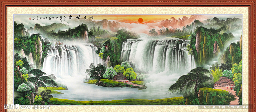 山水风景画