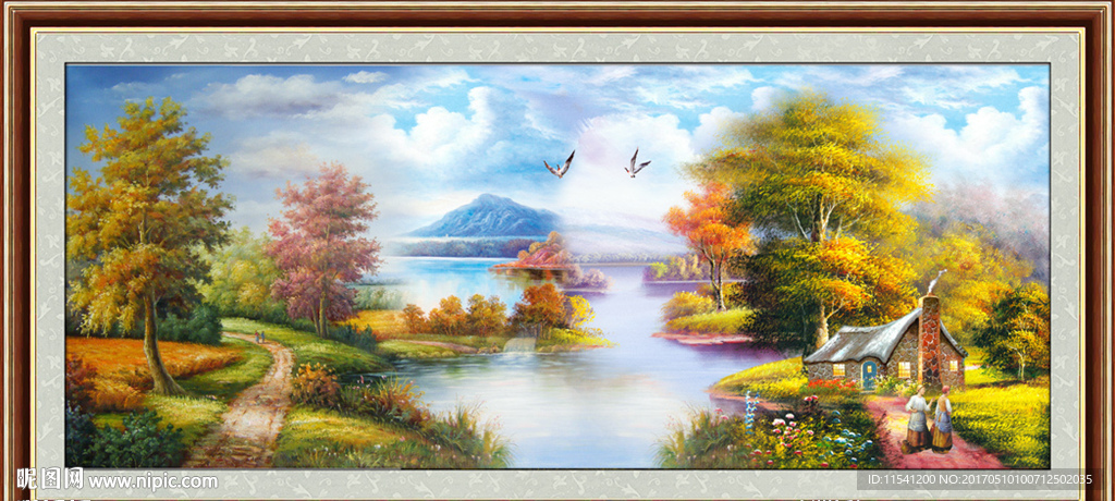 油画风景