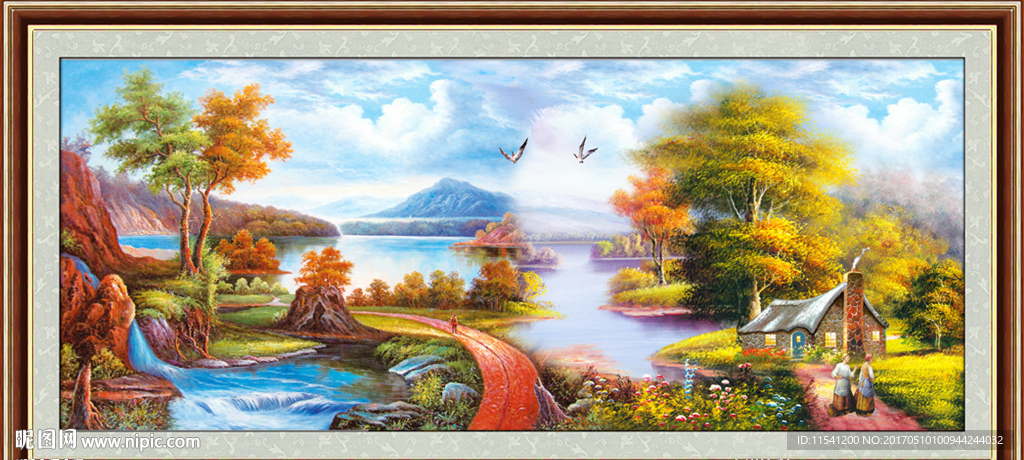 油画风景