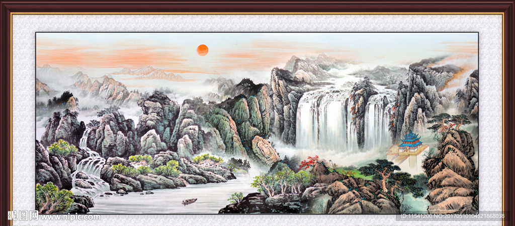 山水风景画