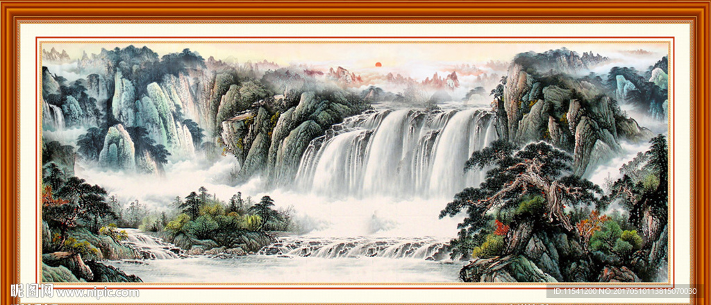 山水风景画