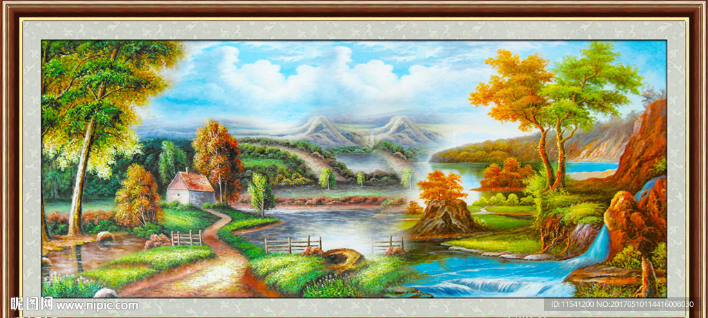 油画风景