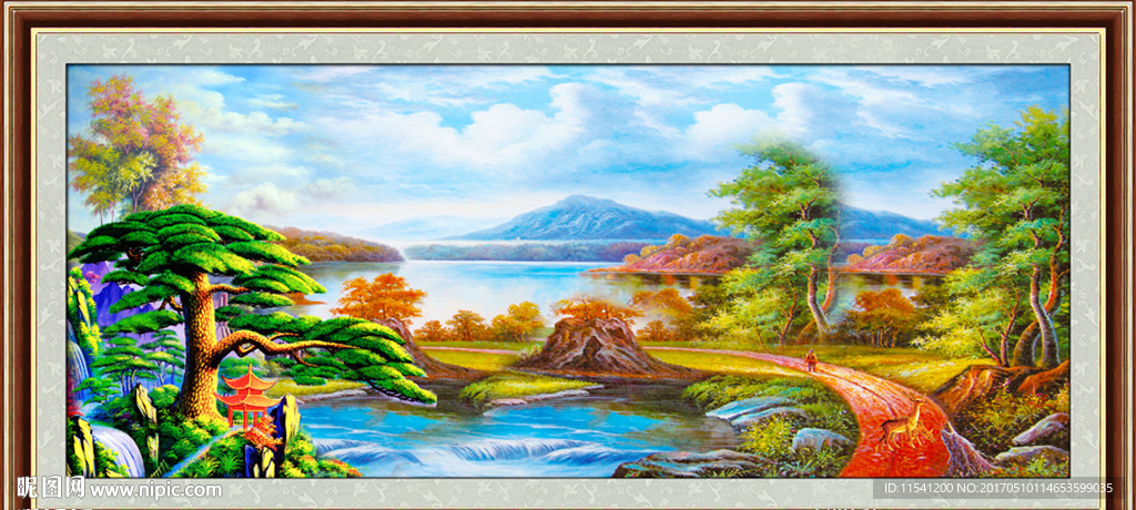 油画风景