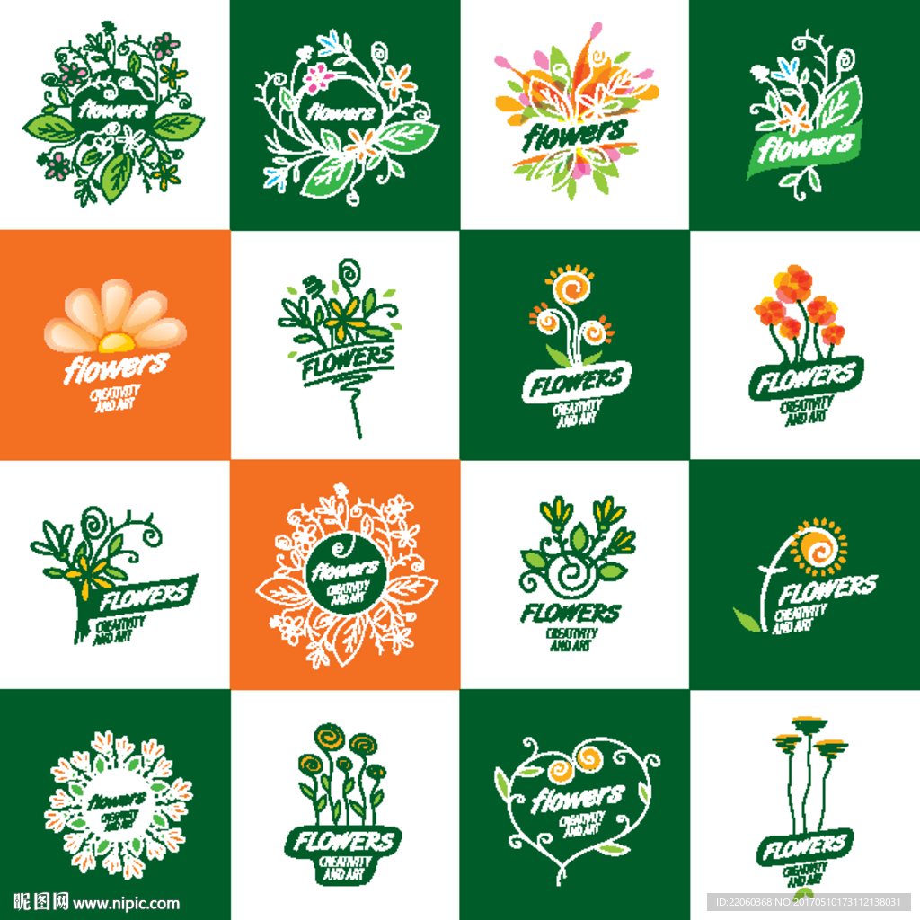 花材logo