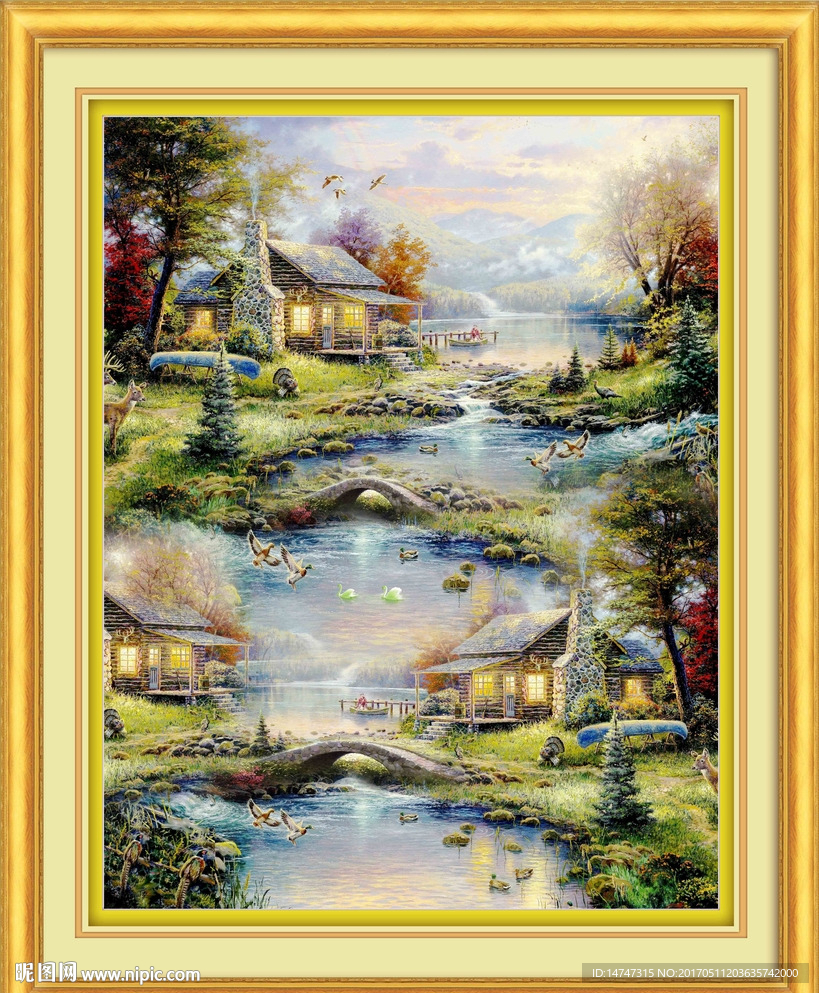 风景油画