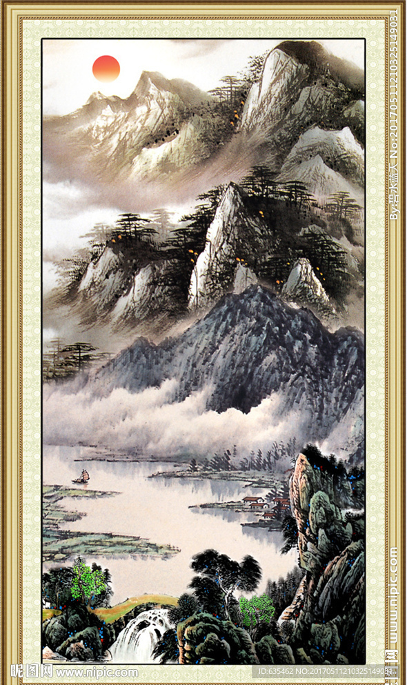 水墨国画