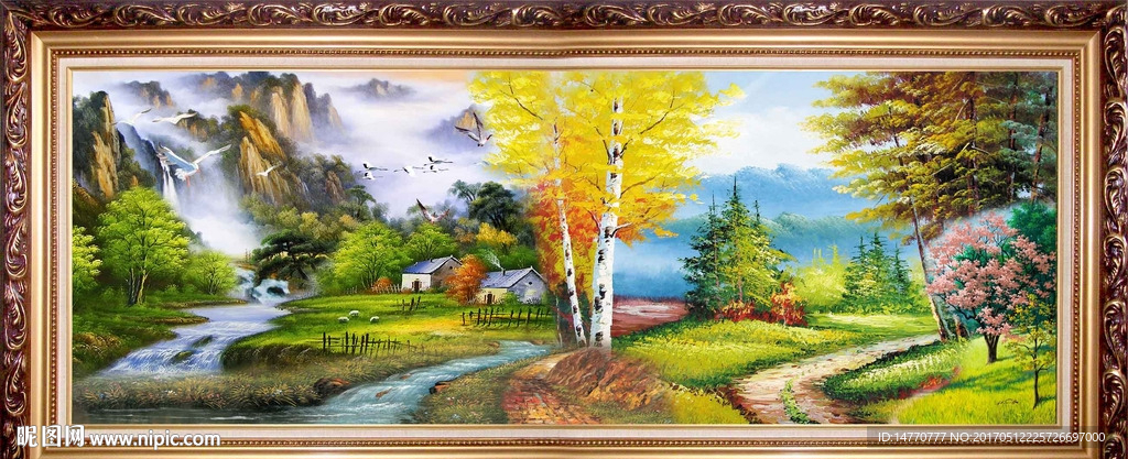 风景油画