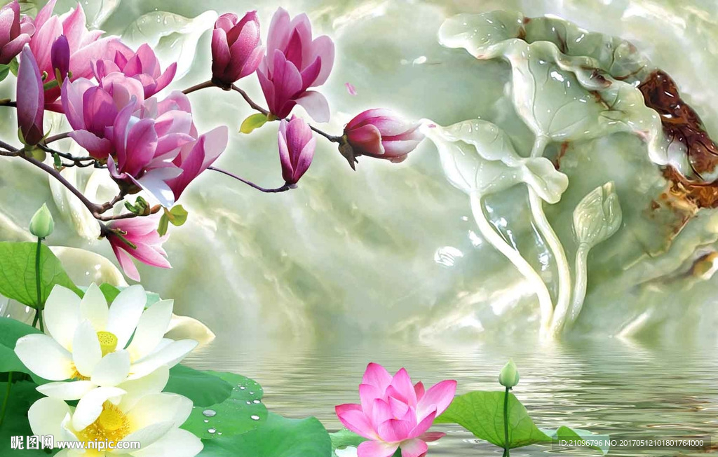 玉雕背景墙