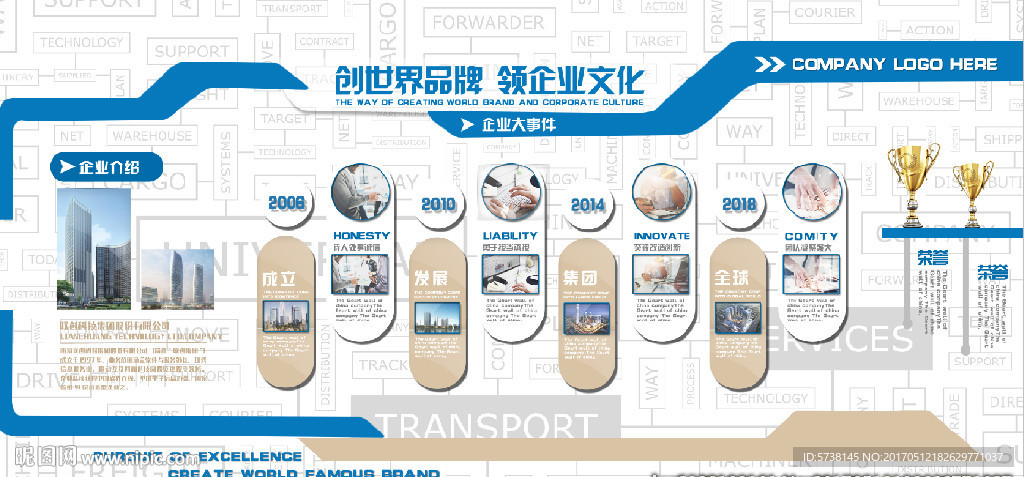 企业文化宣传展板海报背景底纹素