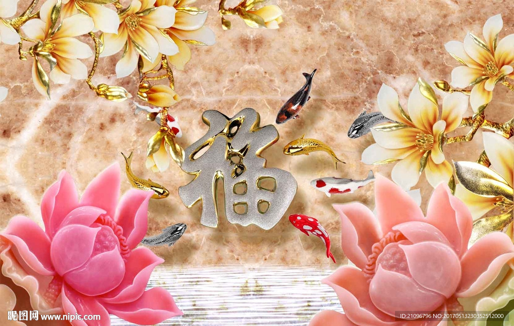 玉雕背景墙