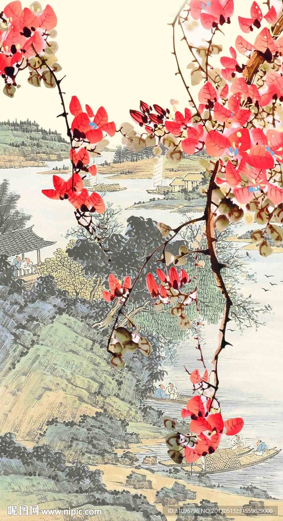玄关梅花