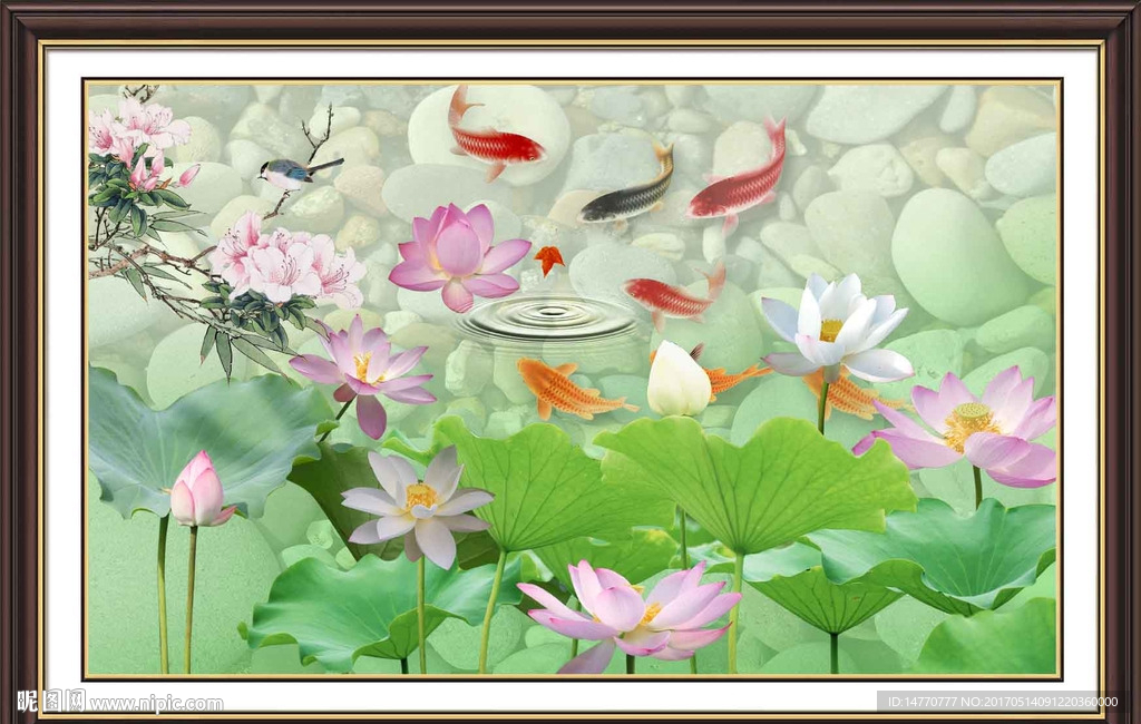 荷花图