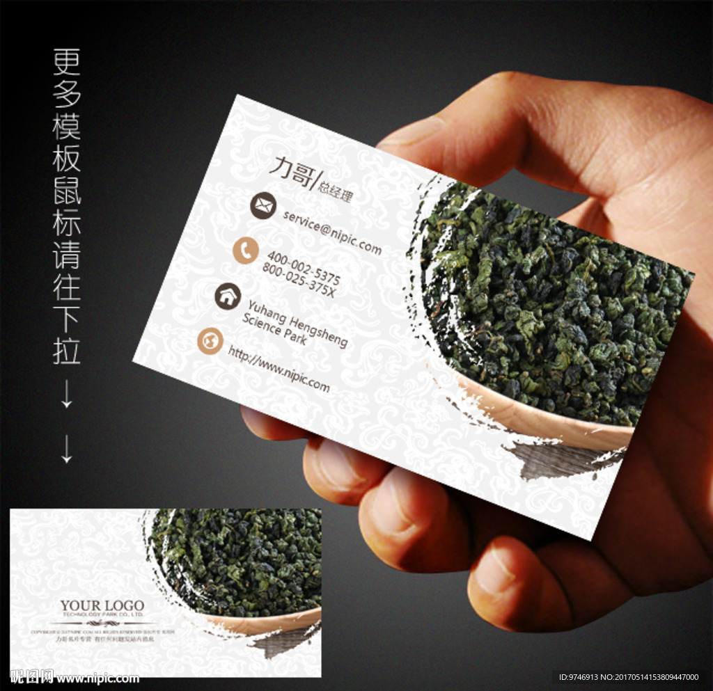 茶业名片