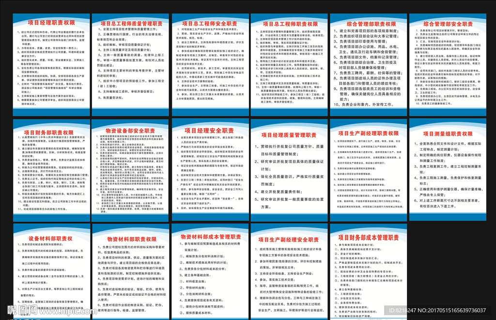 工地制度牌