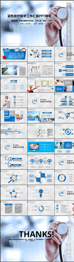 医疗医学研究科研医生医学PPT