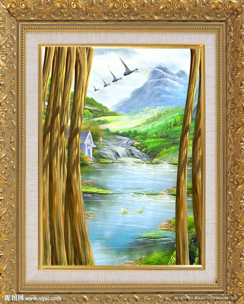 油画