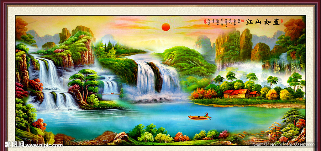 油画风景