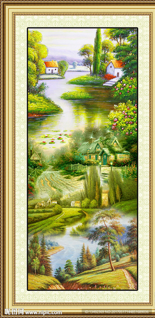 油画风景