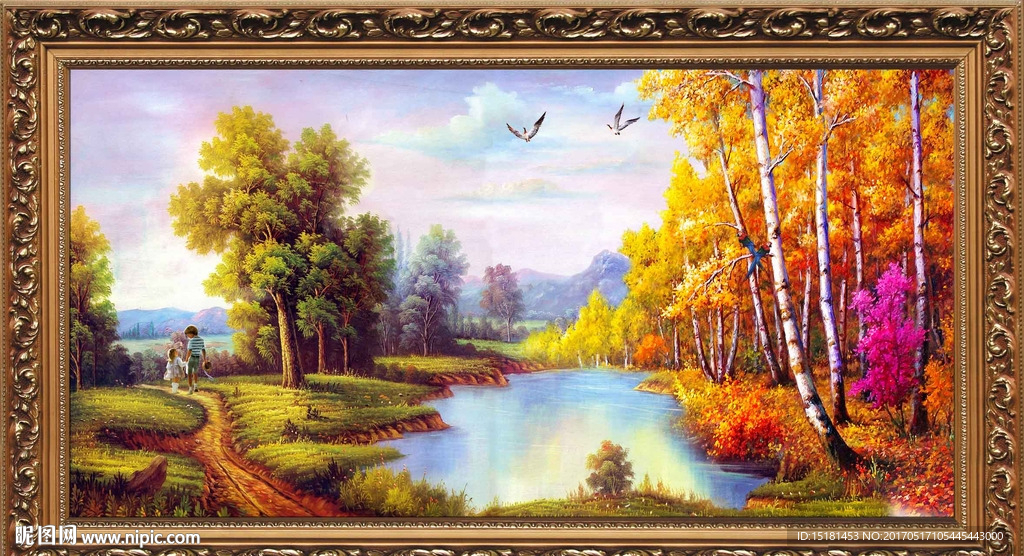 油画风景