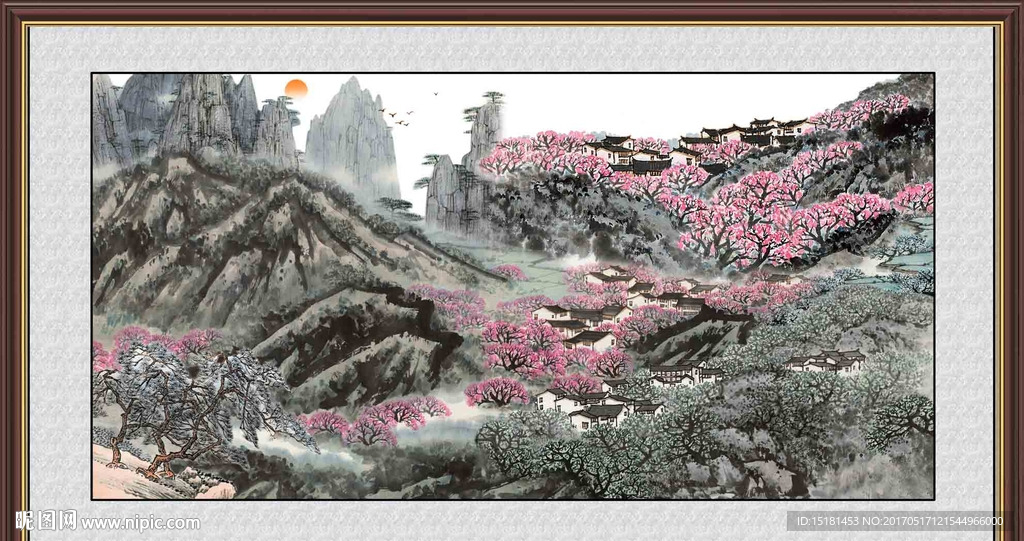 国画山水
