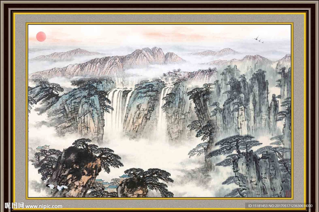 水墨国画
