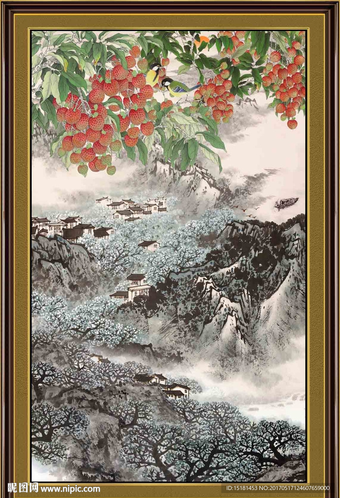 国画硕果累累