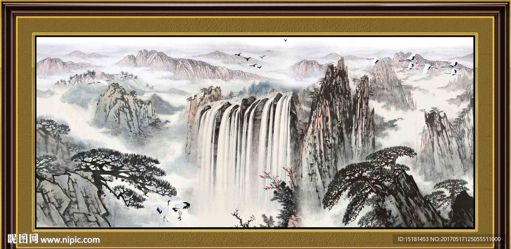水墨国画