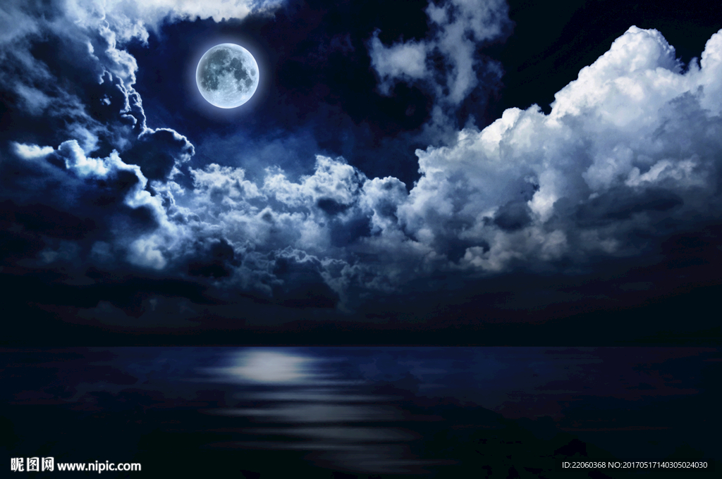 海上夜景