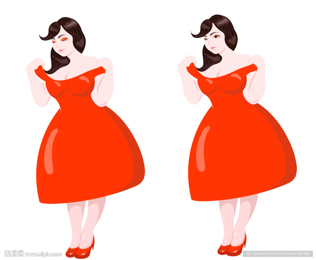 胖胖女孩、快乐丰满的孩子角色卡通风格矢量图插图 向量例证. 插画 包括有 大量, 饮食, 基本, 聚会所 - 197750887