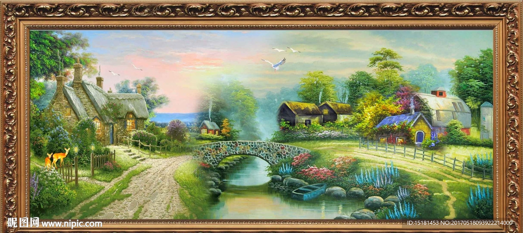 油画风景