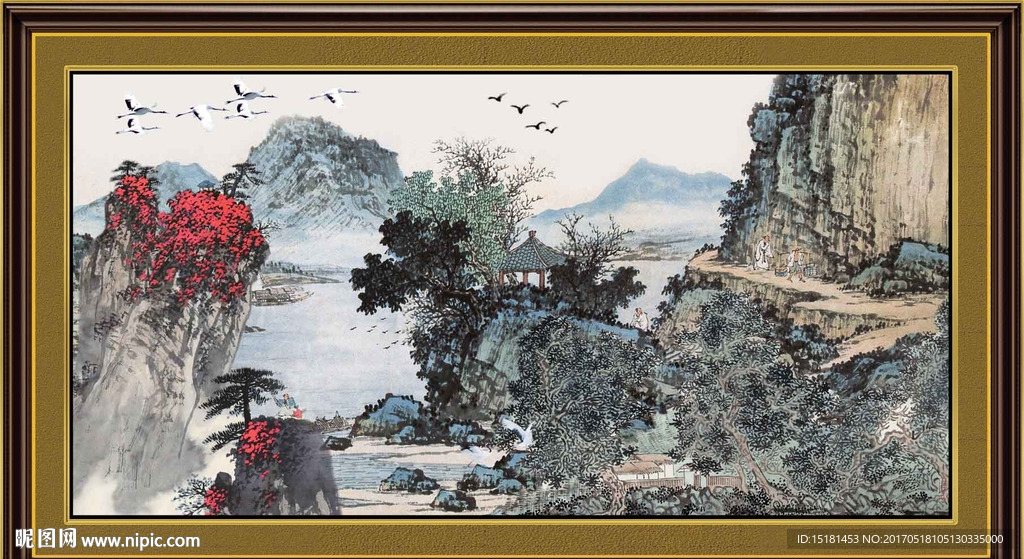 国画山水