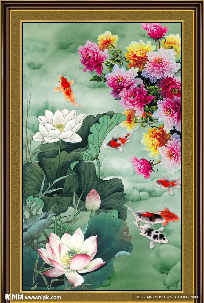 荷花图