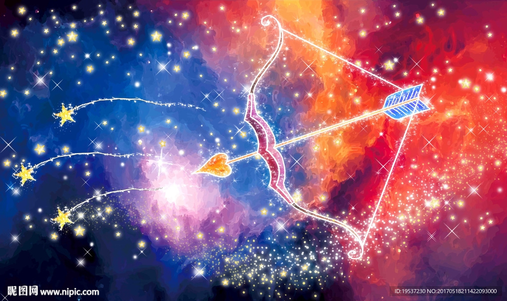 射手座星空背景