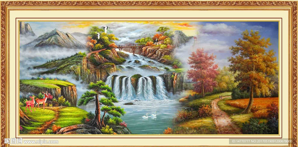 油画风景