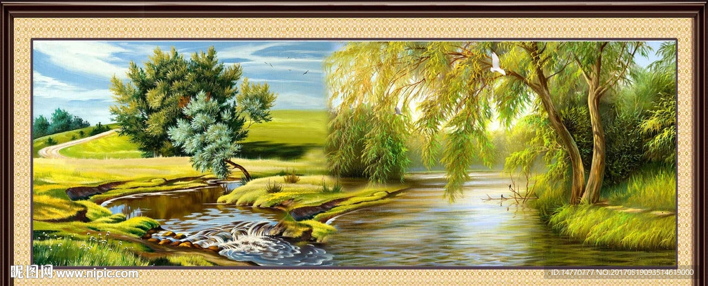 风景油画