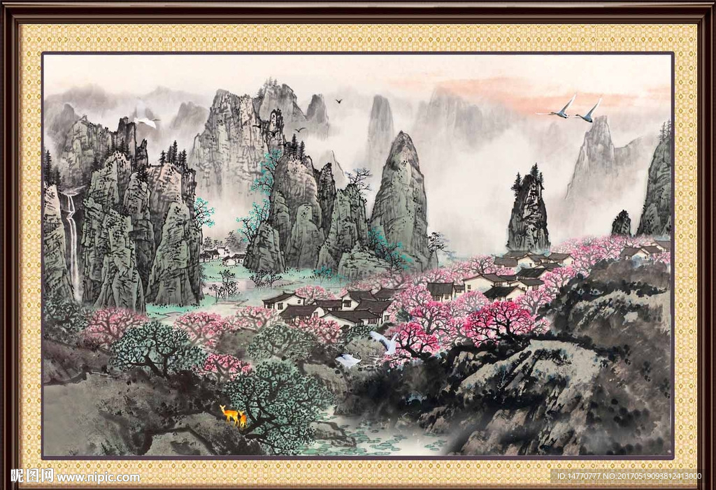 国画山水