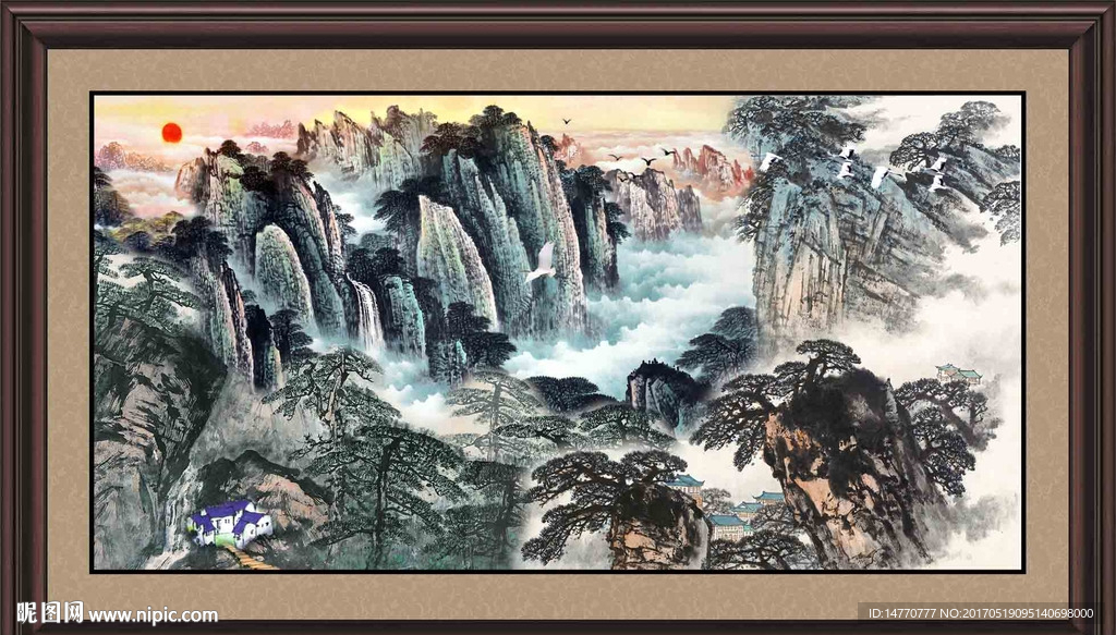 水墨国画