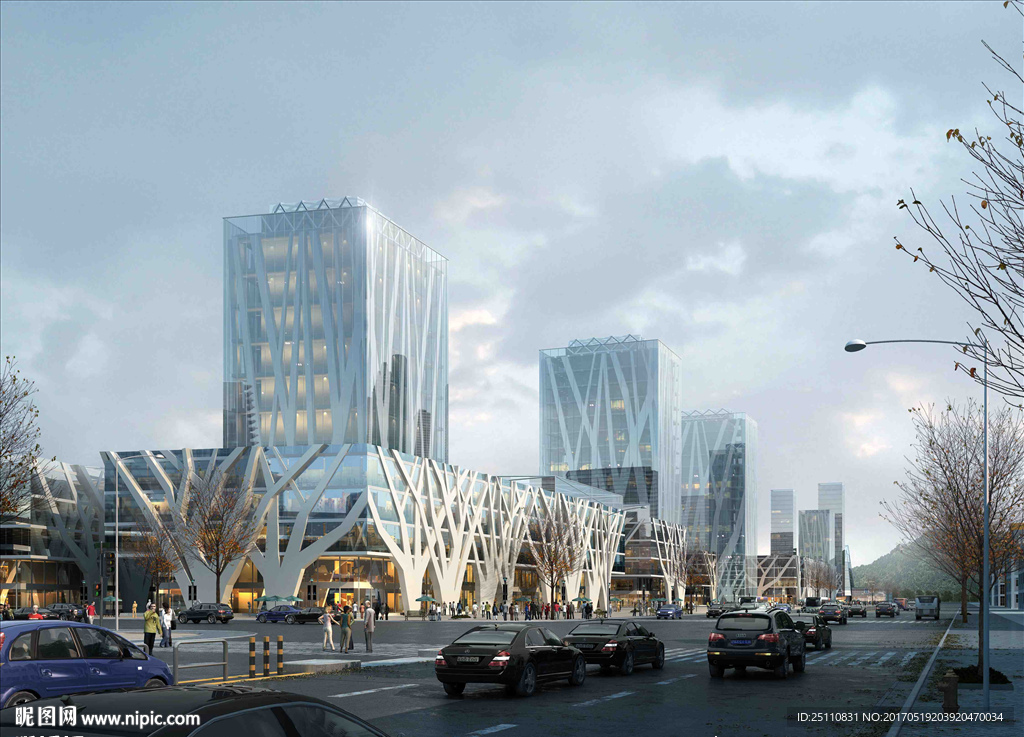 艺术墙公建马路设计图