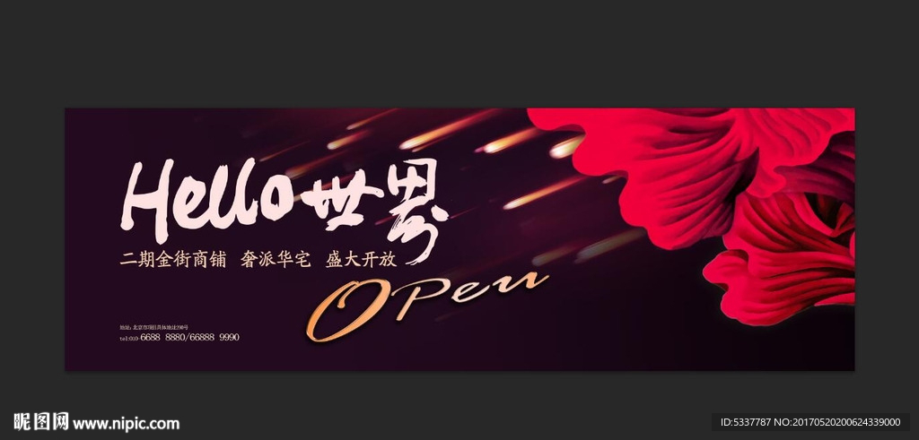 高端房地产广告