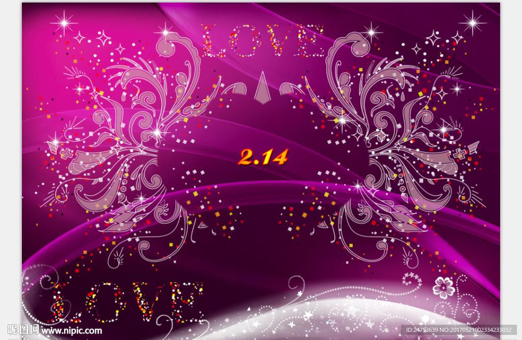 深红色海报背景