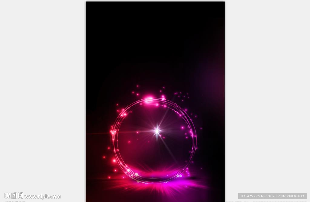 红色绚丽海报背景