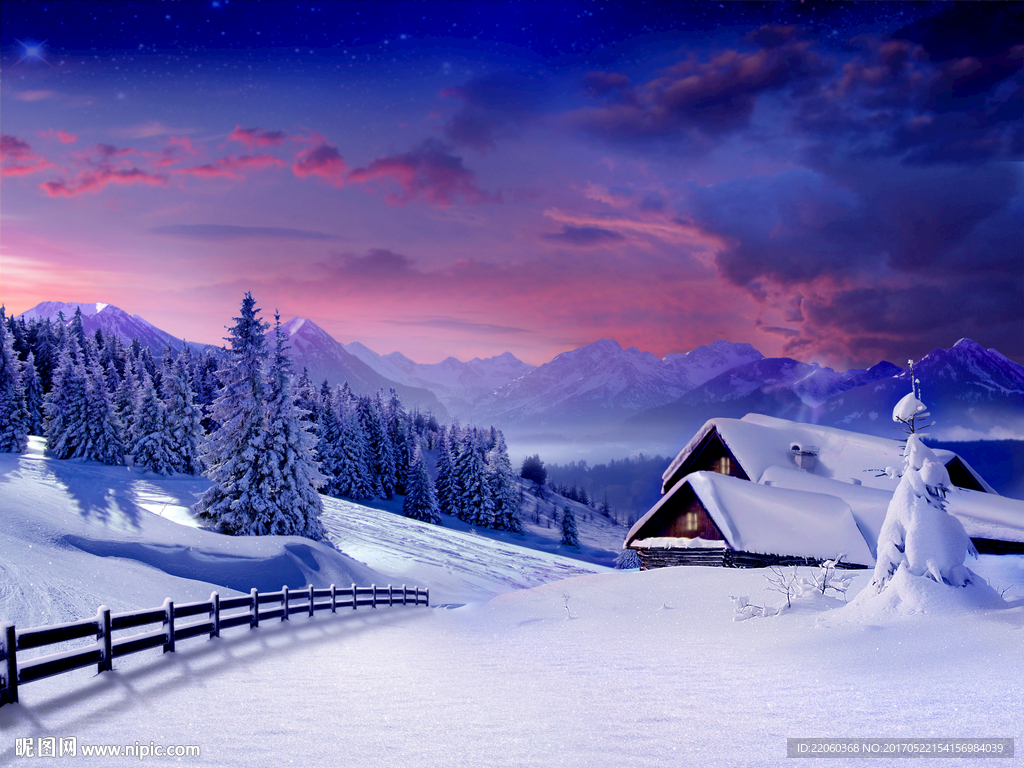 雪山小屋