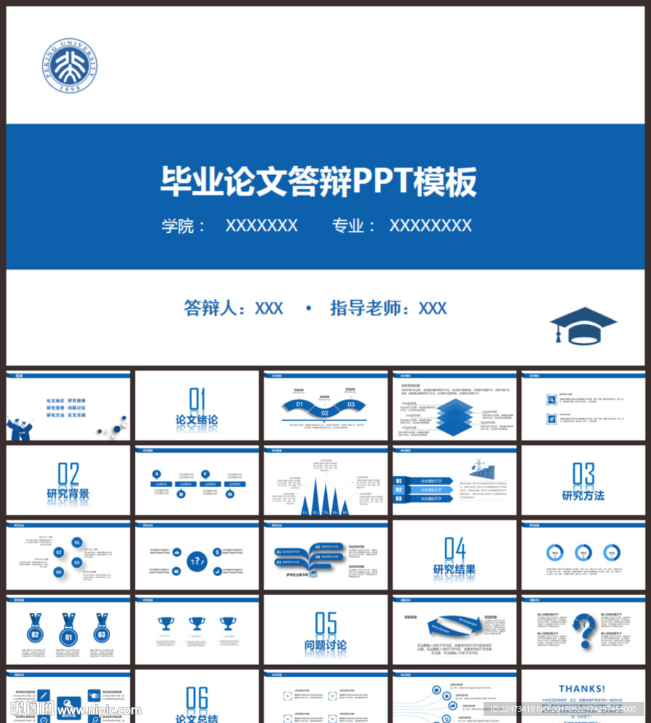 毕业论文答辩PPT