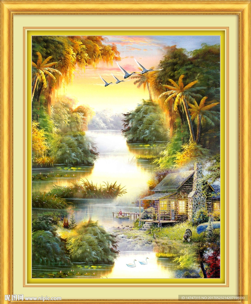 油画