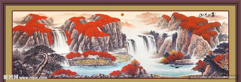 国画山水