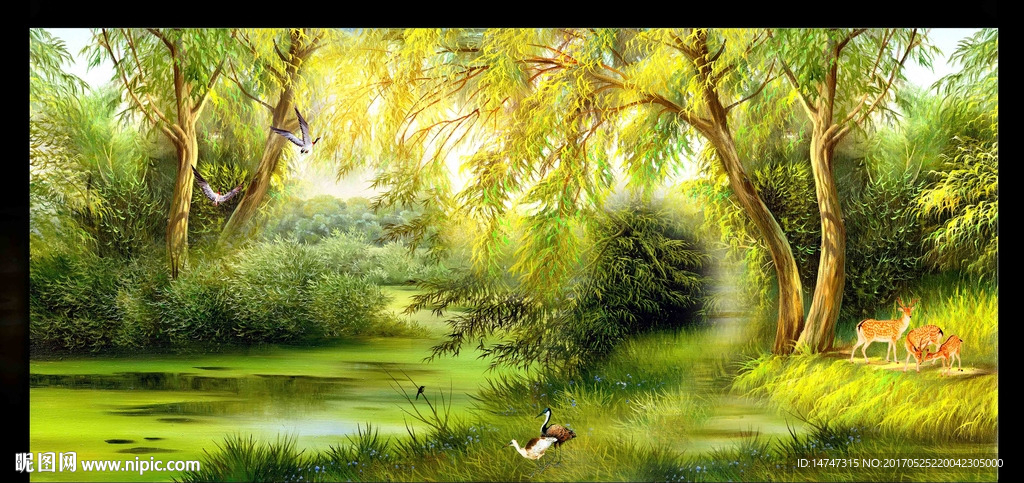 风景油画