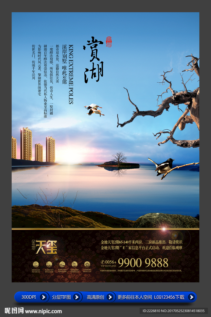 高端房地产广告