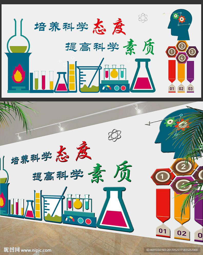 科学文化墙