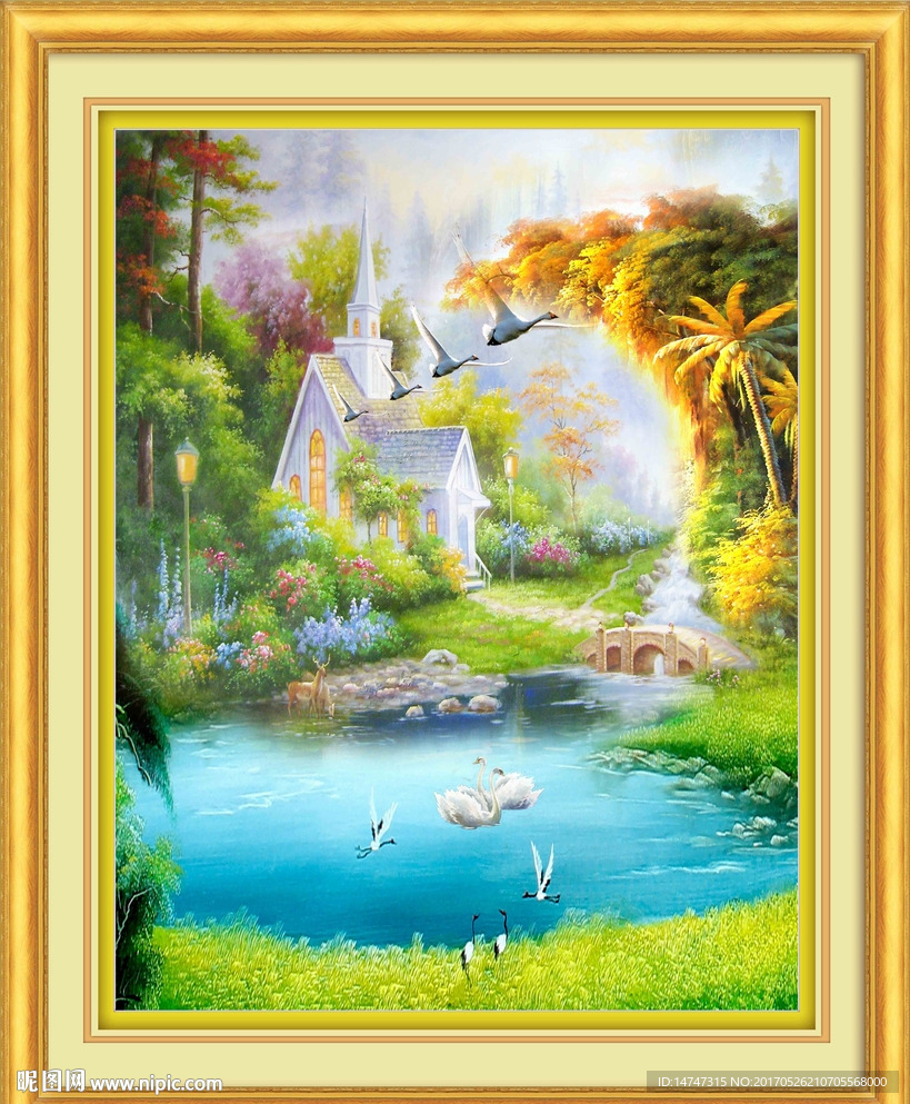 风景油画